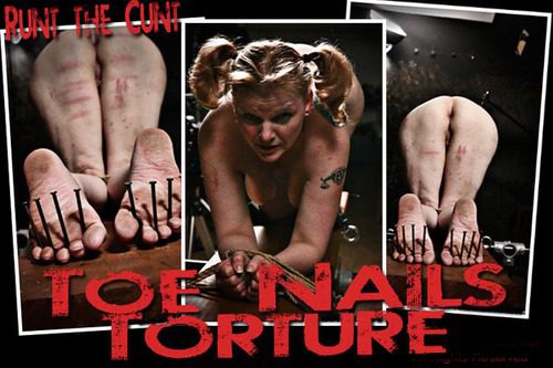 500px x 333px - Brutal BDSM Runt â€“ Toe Nails Torture (260712) | Kinky Porno BDSM Fetish  Video | kinkyporno.biz